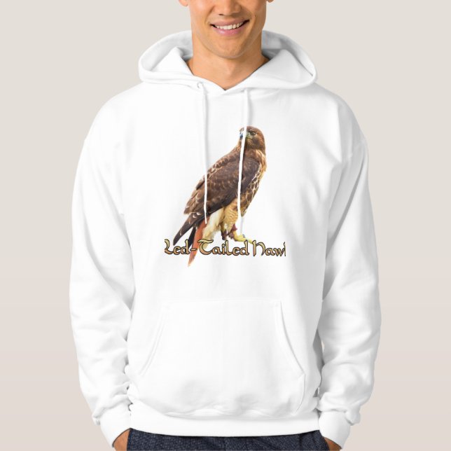 Red-Tailed Hawk Hoodie (Vorderseite)