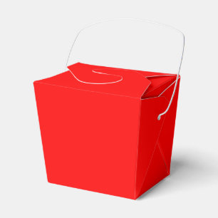 Red Take Out Fasten Box Geschenkschachtel