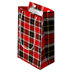 Red Tartan Kleine Geschenktüte