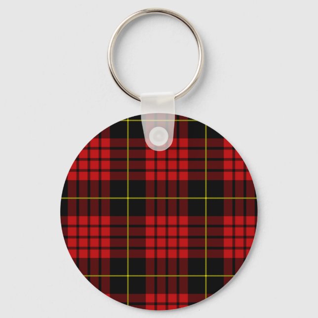 Red Tartan Schlüsselanhänger (Vorderseite)