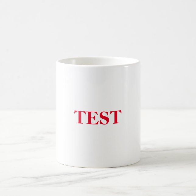 Red-Tasse testen Kaffeetasse (Mittel)