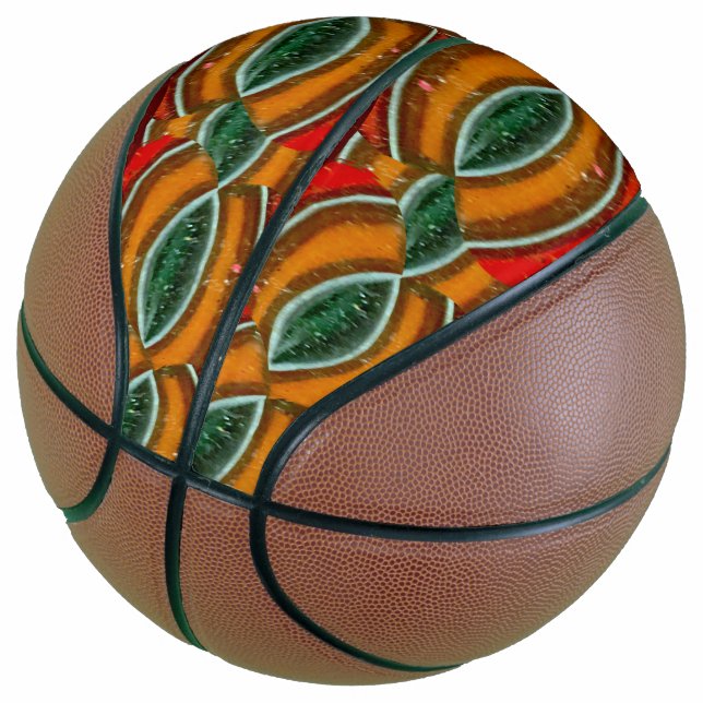 Red Tawny Green Locks Basketball (angewinkelt)