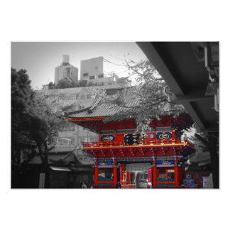 Red Temple Fotodruck