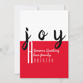 Red Tepet von LeahG - Saisongrüße Freude Karte