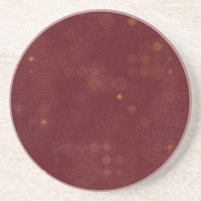 Red Teppich Getränkeuntersetzer (Vorne)