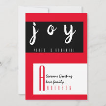 Red Teppich von Leah G - Saisongrüße Chic