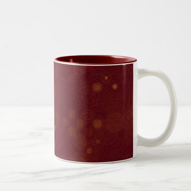 Red Teppich Zweifarbige Tasse (Rechts)
