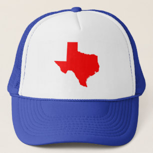Red Texas Truckerkappe