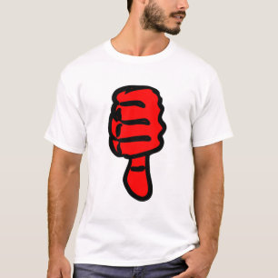 Red Thumbs Down T-Shirt