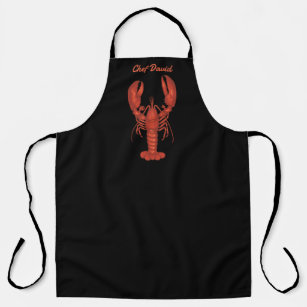 Red Tide Lobster   Koch Name Schürze