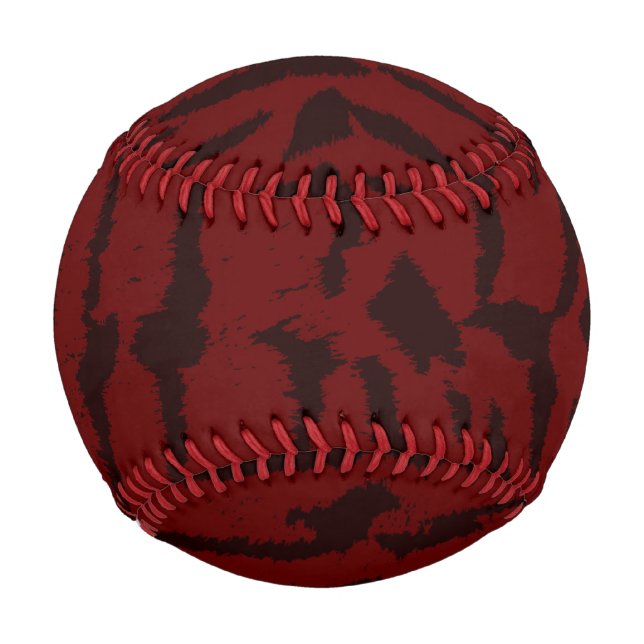 Red Tiger Digital Print Baseball (Vorderseite)