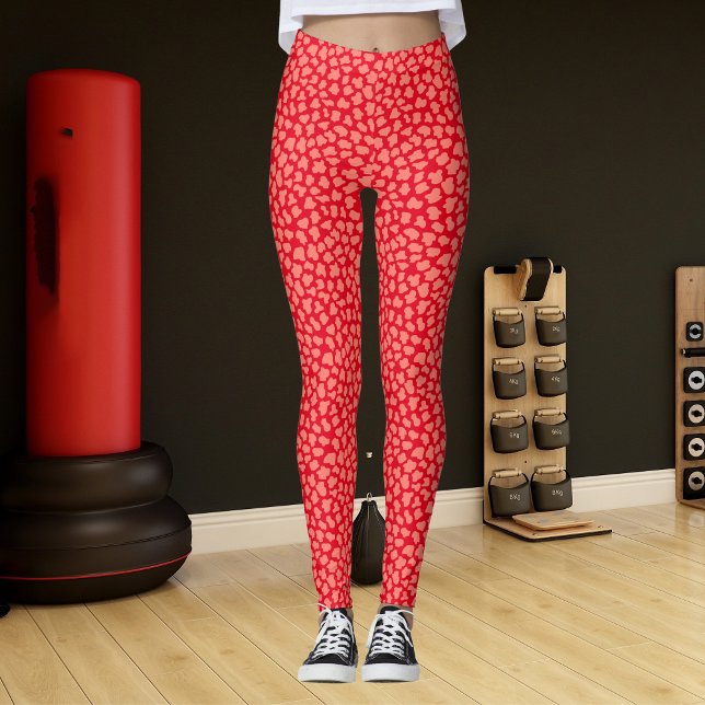 Red Tiger Print Leggings (Von Creator hochgeladen)