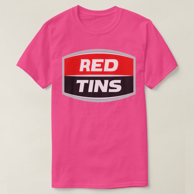 Red Tins West End Beer T-Shirt (Design vorne)