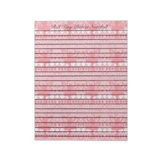 Red Tiny Dancer Notepad Notizblock