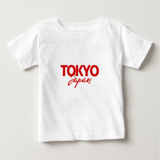 Red Tokyo Japan Grafik Print Kleinkind Shirt