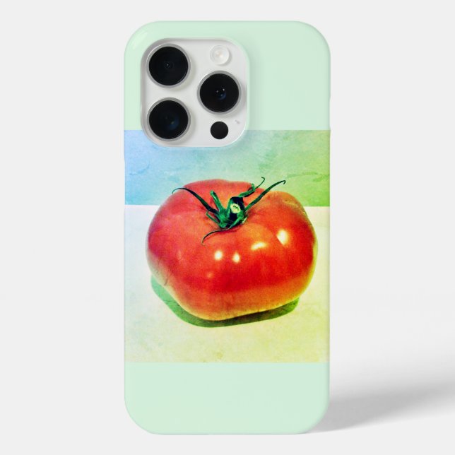 Red Tomato Green iPhone / iPad Gehäuse Case-Mate iPhone Hülle (Rückseite)
