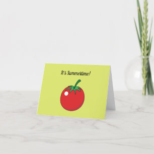 Red Tomato Text hinzufügen Dankeskarte
