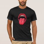 Red Tongue Icon of the Bold Pop Expression T-Shirt<br><div class="desc">Red Tongue Icon of the Bold Pop Expression is a striking, playful, and instantly recognizable symbol that brings a sense of attitude and artistic flair. Its vivid red color and expressive shape create a dynamic, eye‑catching motif perfect for modern, edgy, or pop‑inspired designs. Ideal as a gift theme for fans...</div>