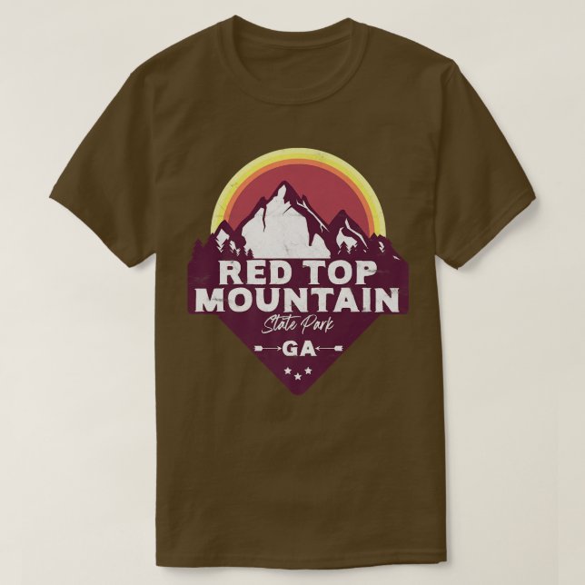 Red Top Mountain Staat Park Georgia North Mountain (Design vorne)