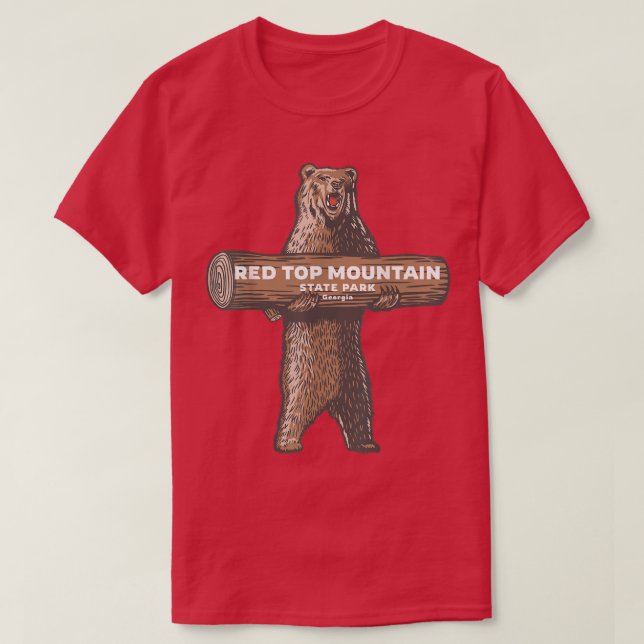 Red Top Mountain State Park Georgia Bear Vacation  (Design vorne)
