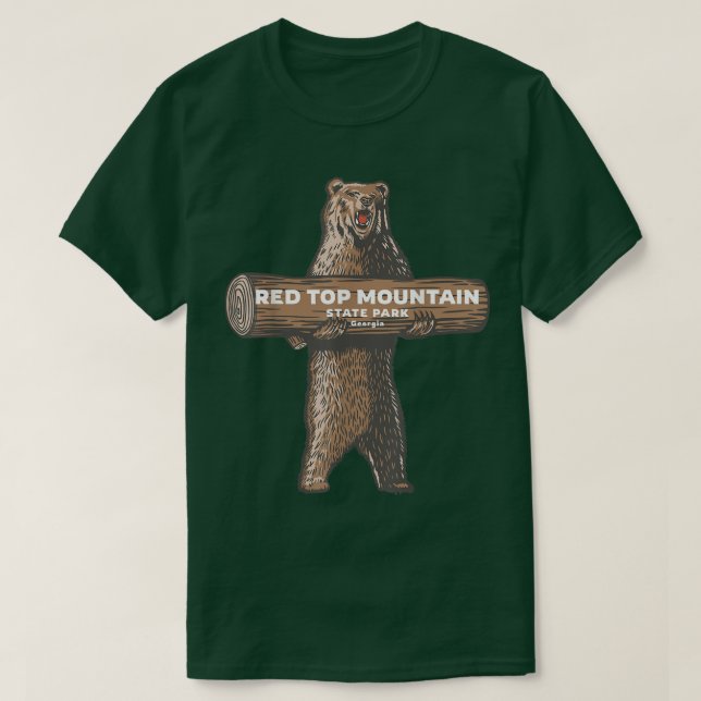 Red Top Mountain State Park Georgia Bear Vacation  (Design vorne)
