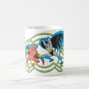 Red Tornado + Batman Kaffeetasse