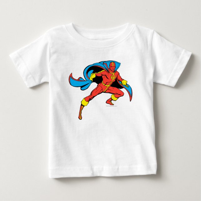 Red Tornado Cape Pose Baby T-shirt (Vorderseite)