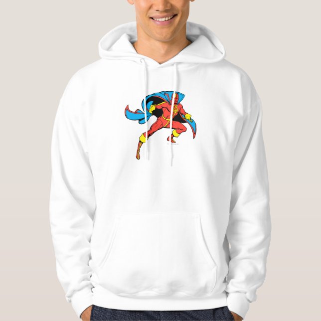 Red Tornado Cape Pose Hoodie (Vorderseite)