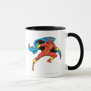 Red Tornado Cape Pose Tasse