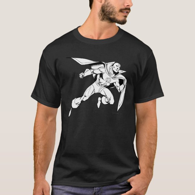 Red Tornado Kontur T-Shirt (Vorderseite)