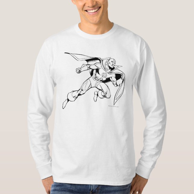 Red Tornado Kontur T-Shirt (Vorderseite)