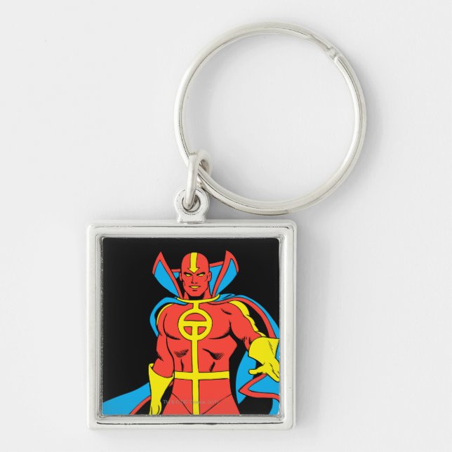 Red Tornado Pose Schlüsselanhänger (Vorne)