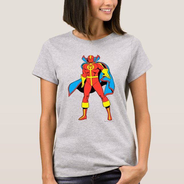 Red Tornado Pose T-Shirt (Vorderseite)