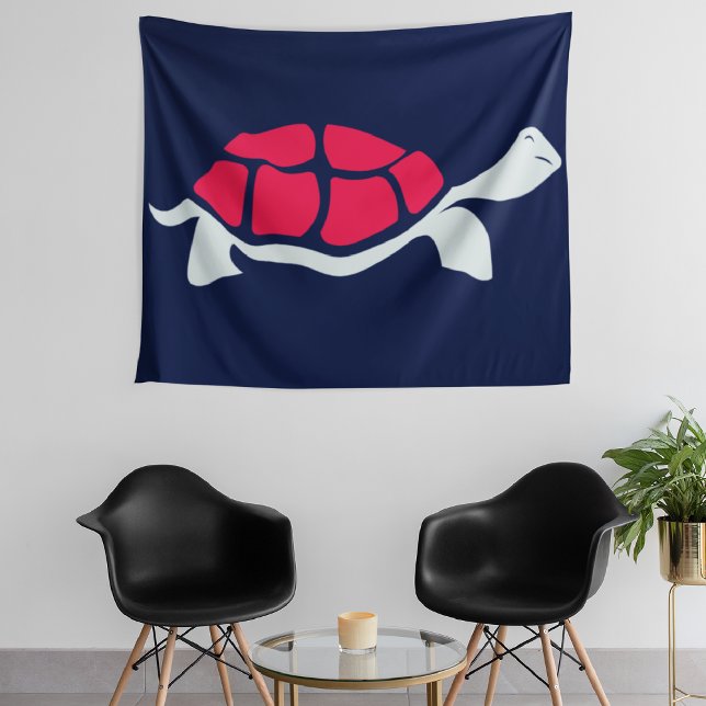 Red Tortoise Wandteppich (Von Creator hochgeladen)