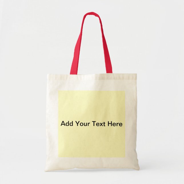 Red Tote Bag Tragetasche (Vorne)