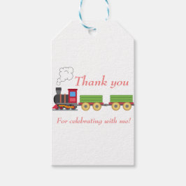 Red-Toy-trainer Jungs Geburtstag Danke, Geschenk-T Geschenkanhänger