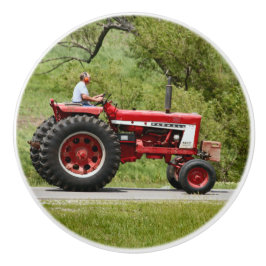 Red Tractor Keramikknauf