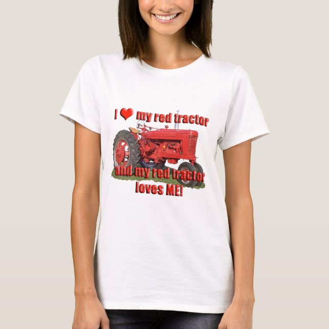 red_tractor_Liebe T-Shirt (Vorderseite)