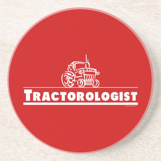 Red Tractor, Tractorologe Getränkeuntersetzer (Vorne)