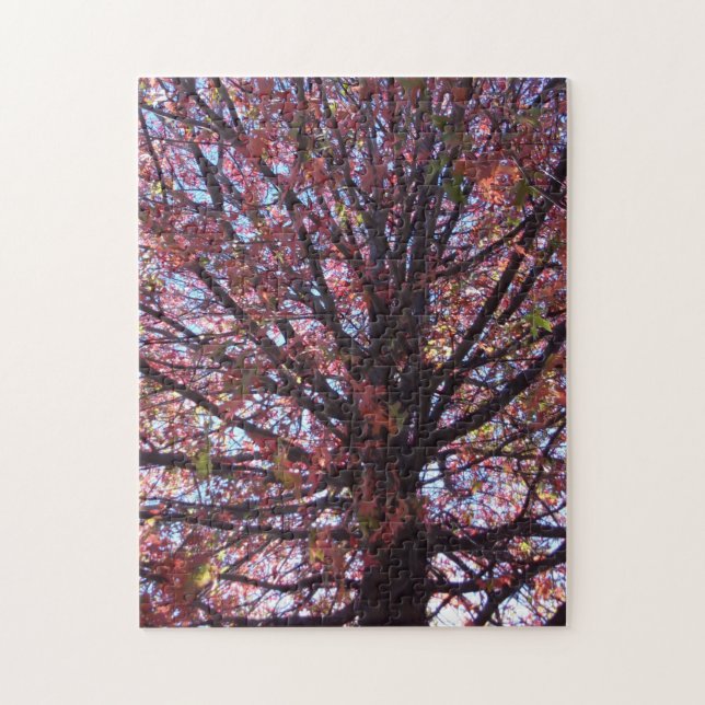 Red Tree Puzzle (Vertikal)