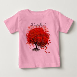 Red Tree Wedding T - Shirt