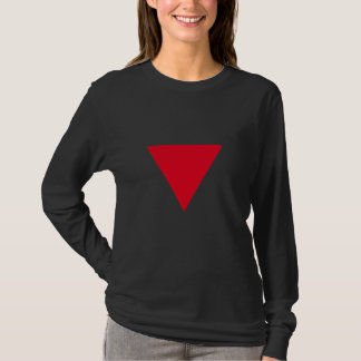 RED TRIANGLE DISIGNE T - SHIRT