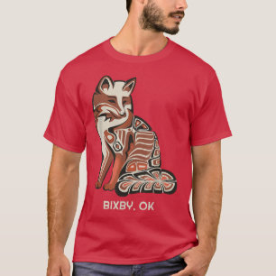 Red Tribal Fo Biby OK Indianerwerk T-Shirt