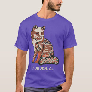 Red Tribal for Auburn Native American Artwork T-Shirt