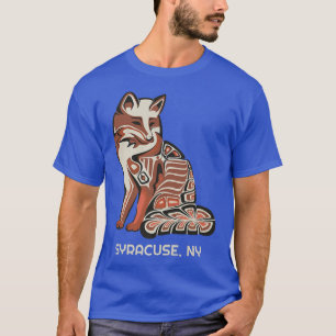 Red Tribal for Syracuse Native American Artwork St T-Shirt