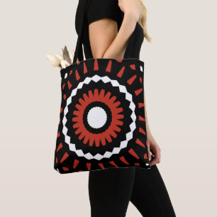 Red Tribal Mandala