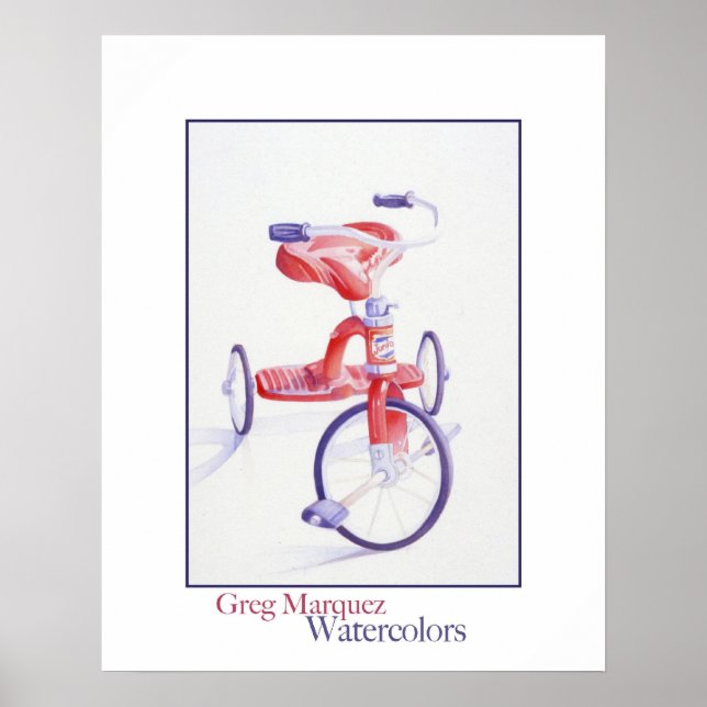 Red Trike Poster (Vorne)