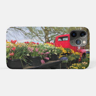 Red Truck mit Frühlingsblumen & Regenbogen Case-Mate iPhone Hülle