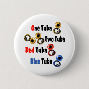 Red Tuba Blue Tuba Button