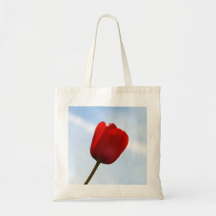 Red Tulip Tote Bag Tragetasche